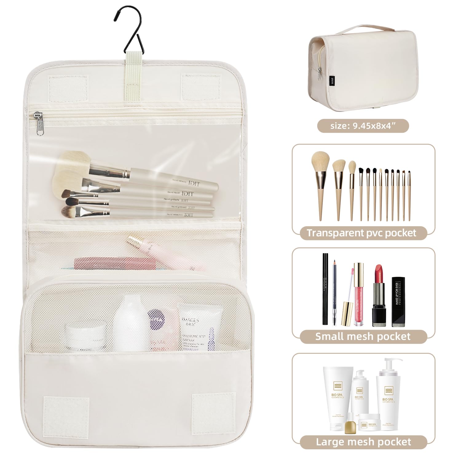 BAGAIL 6 Set/8 Set/10 Set Packing Cubes Various Sizes Packing Organizer for Travel Accessories Luggage Carry On Suitcase