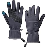 Moon Kitty Women’s Winter Running Gloves Windproof Thermal with Touchscreen Fingers Cold Weather Gloves for Women