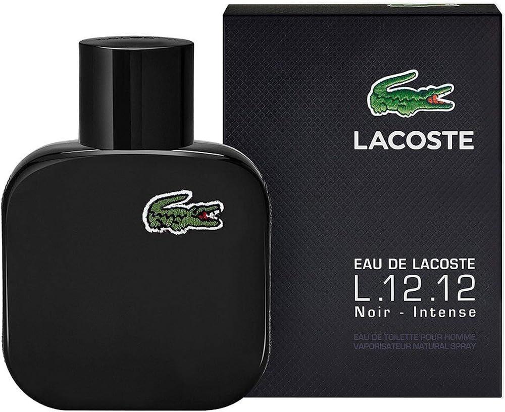 Lacoste Eau de Lacoste L.12.12 Noir Eau de Toilette 50ml Spray for Men Woody