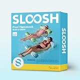 Sloosh 2 Packs Hammock Pool Floats Adults 4-in-1 Blue Green view 9