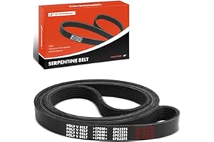 A-Premium Engine Serpentine Drive Belt Compatible with Ford, Chevy, GMC, Land Rover, Cadillac, Jaguar, Mercedes-Benz, Hummer,