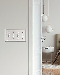TREEWELL 2-Pack Quad Toggle Light Switch Cover
