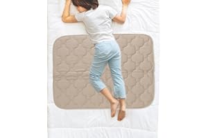 Alsunny Hospitals Bed Protectors for Incontinence - 36x52 Inch, Waterproof Pads for Adults, Seniors, Pets and Couples - Hide Stains, Washable