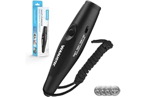 WANJOTEC Electronic Whistle,Handheld Electronic Whistles, 3 Tone High Volume Whistle Emergency, Adjustable Volume Whistle with Lanyard for Teacher Coach Referee,Volleyball Soccer Outoor Sports