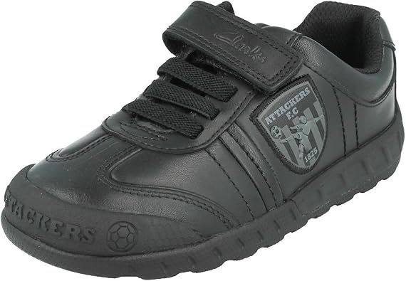 clarks junior school shoes