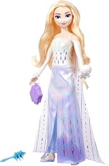 Mattel Disney Frozen Elsa Spin & Reveal Doll Set with 11 Surprises view 4