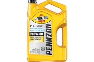 Pennzoil Platinum Full Synthetic 5W-30 Motor Oil, 5 Litre