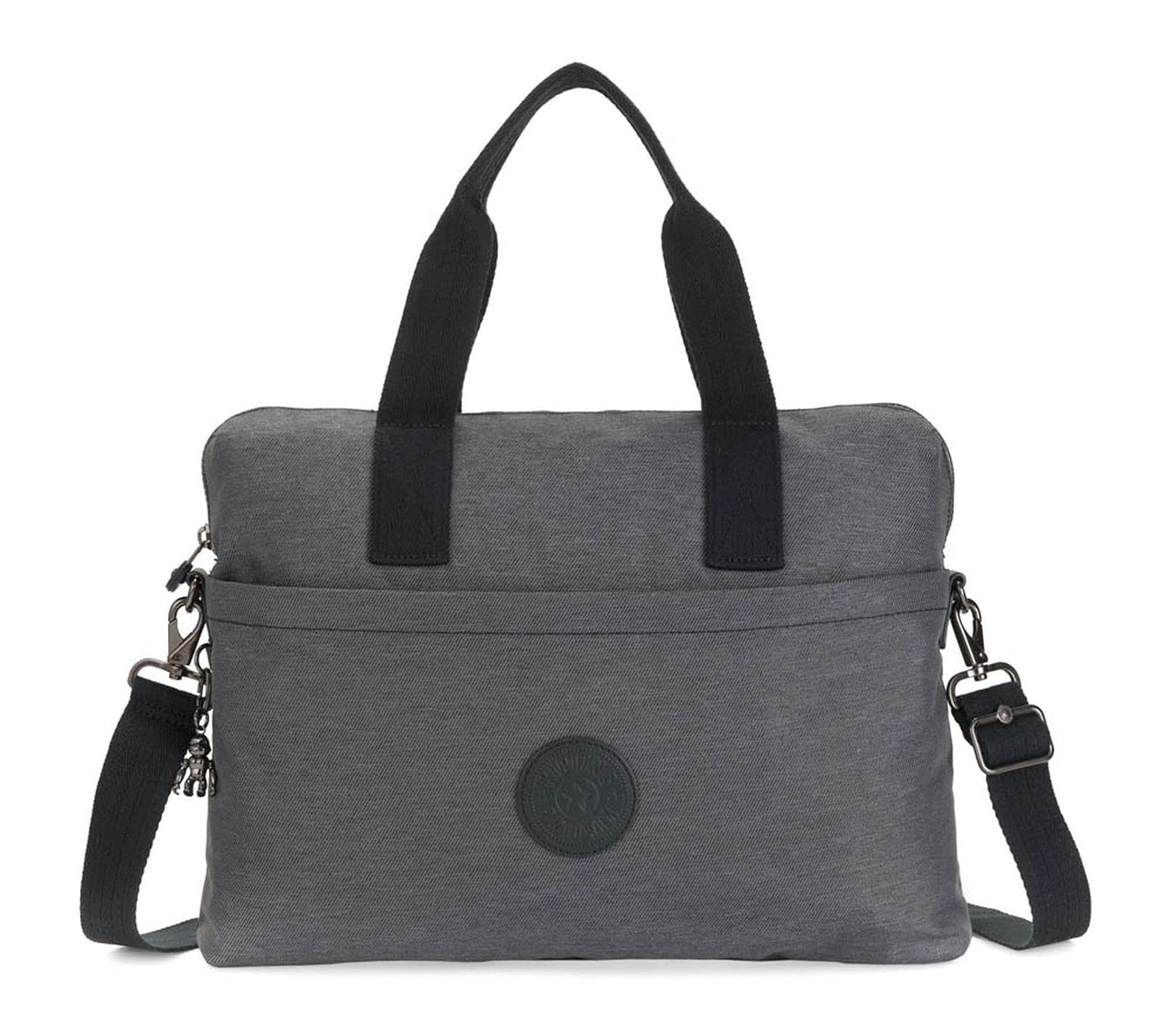 Kipling ELSIL Messenger Bag, 40 cm, 10 liters, Black (Charcoal)