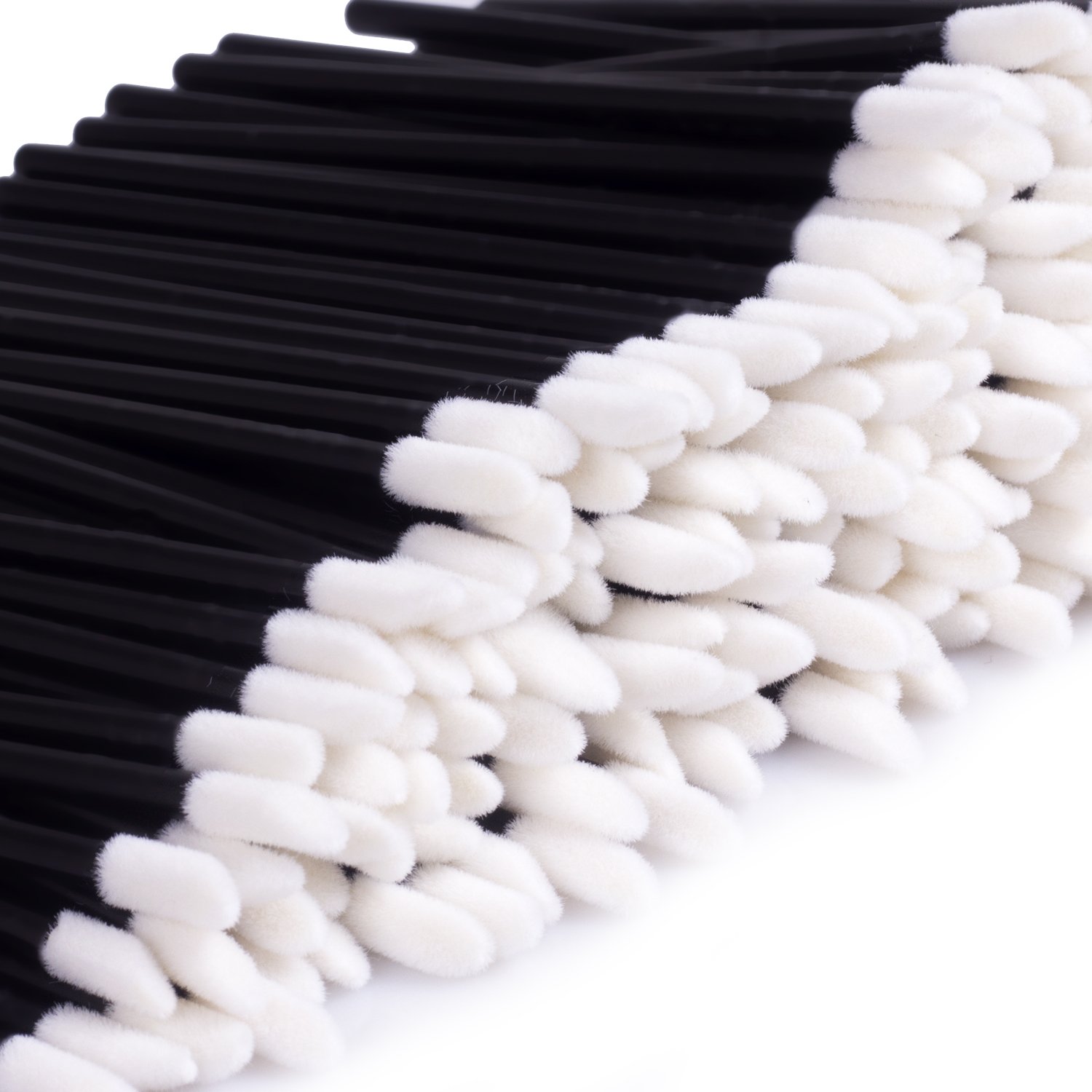 Disposable Lipstick Wands Applicators 600pcs - Disposable Lip Brushes Disposable Lip Wands ECBASKET Lipgloss Applicators Tester Wands Disposable Makeup Applicators Makeup Brushes Tool Kits Black: Beauty