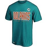 NFL Kids Youth 8-20 Official Football Team Color Prime Time Wordmark Performance Primary Logo Short Sleeve T-Shirt