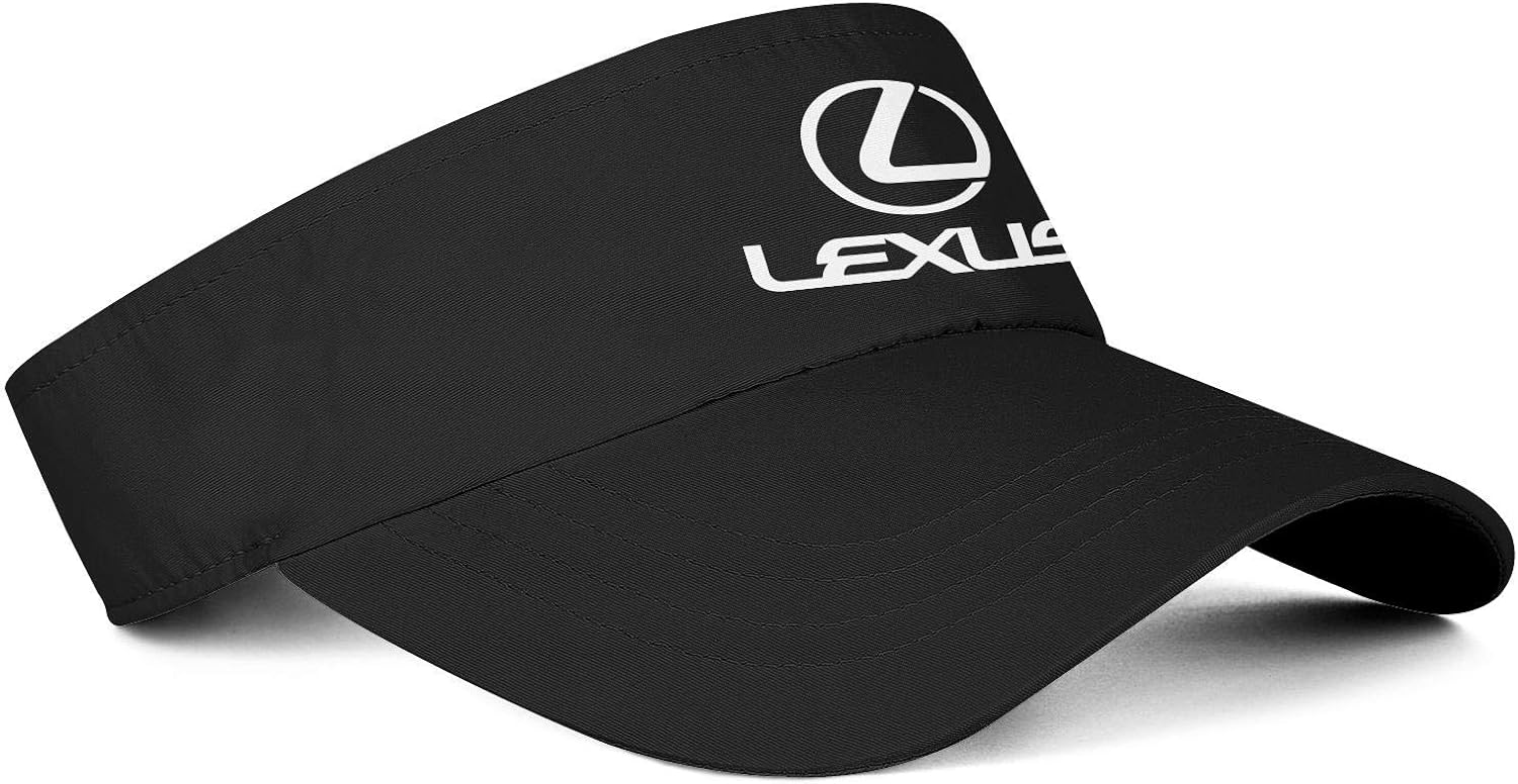 Le-xus Hat-Cars-Trucker Cap Black Cotton Peak Visor Hats for Men Women: Clothing