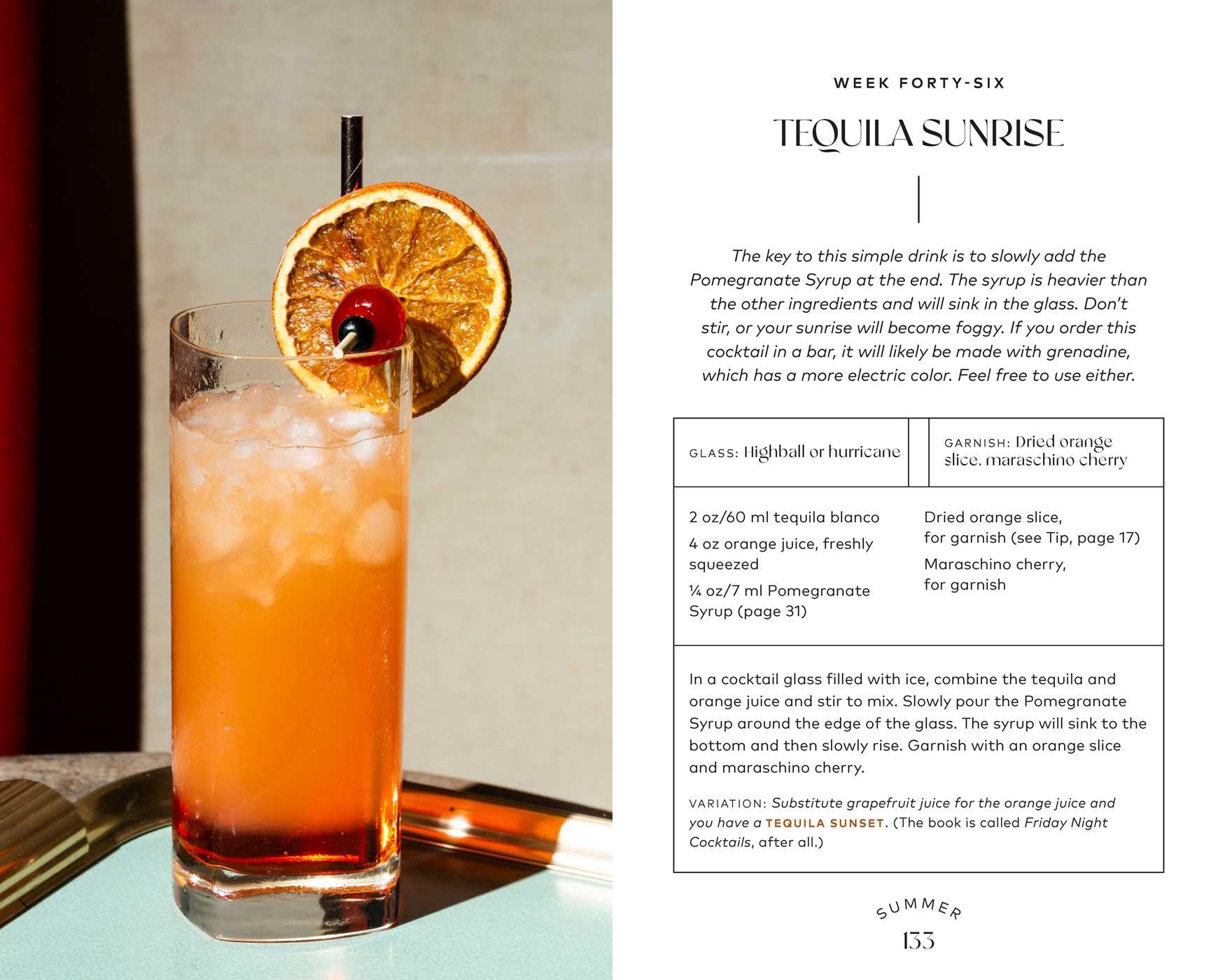 Friday Night Cocktails: 52 Drinks to Welcome Your Weekend (Cheers to the Week)