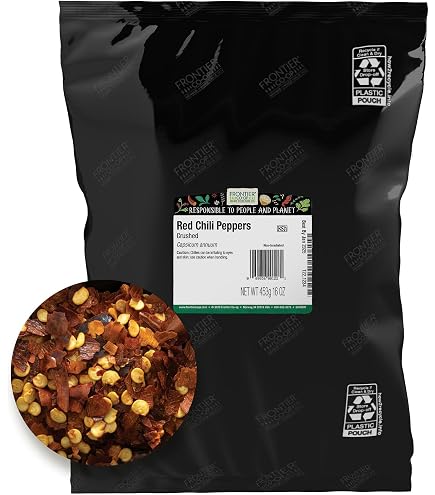thumbnail image 2 of USDA Organic Red Pepper Flakes – 8oz – Crushed Chili Flakes, No Preservatives, GMO Free 2 of 6