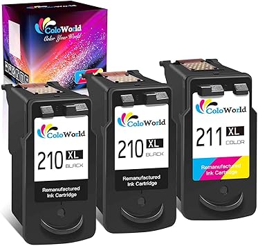 canon pixma 210 & 211 ink cartridges