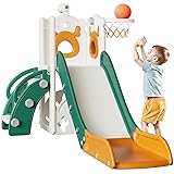 Mloong 7 in 1 Toddler Slide, Kids Slide for