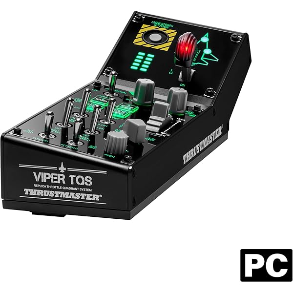 Thrustmaster Viper TQS: Metal Throttle Quadrant System, 21 Action