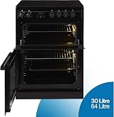 Altimo CEDC602B Electric Double Oven Cooker Ceramic Hobs 64L 30L view 2