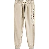 TOMMY HILFIGER Men's Logo Jogger Pant with Pockets, Medium, P Navy
