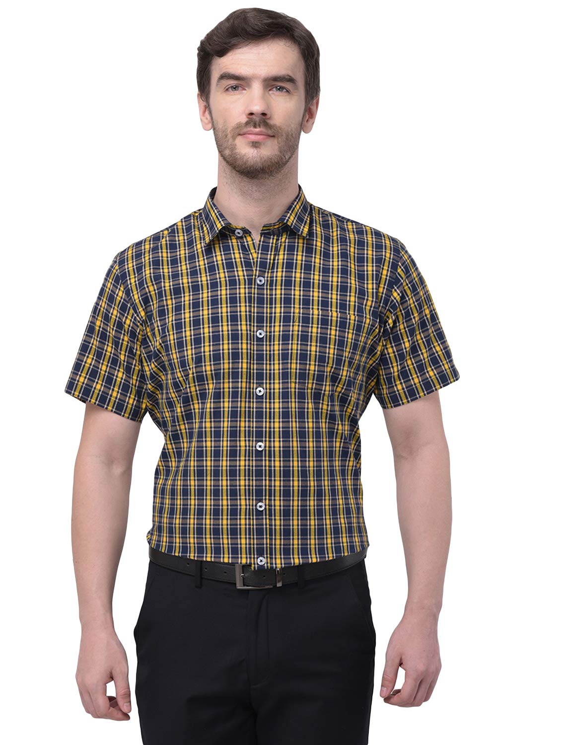 ACCOX Men's Regular Fit Formal Shirt 
