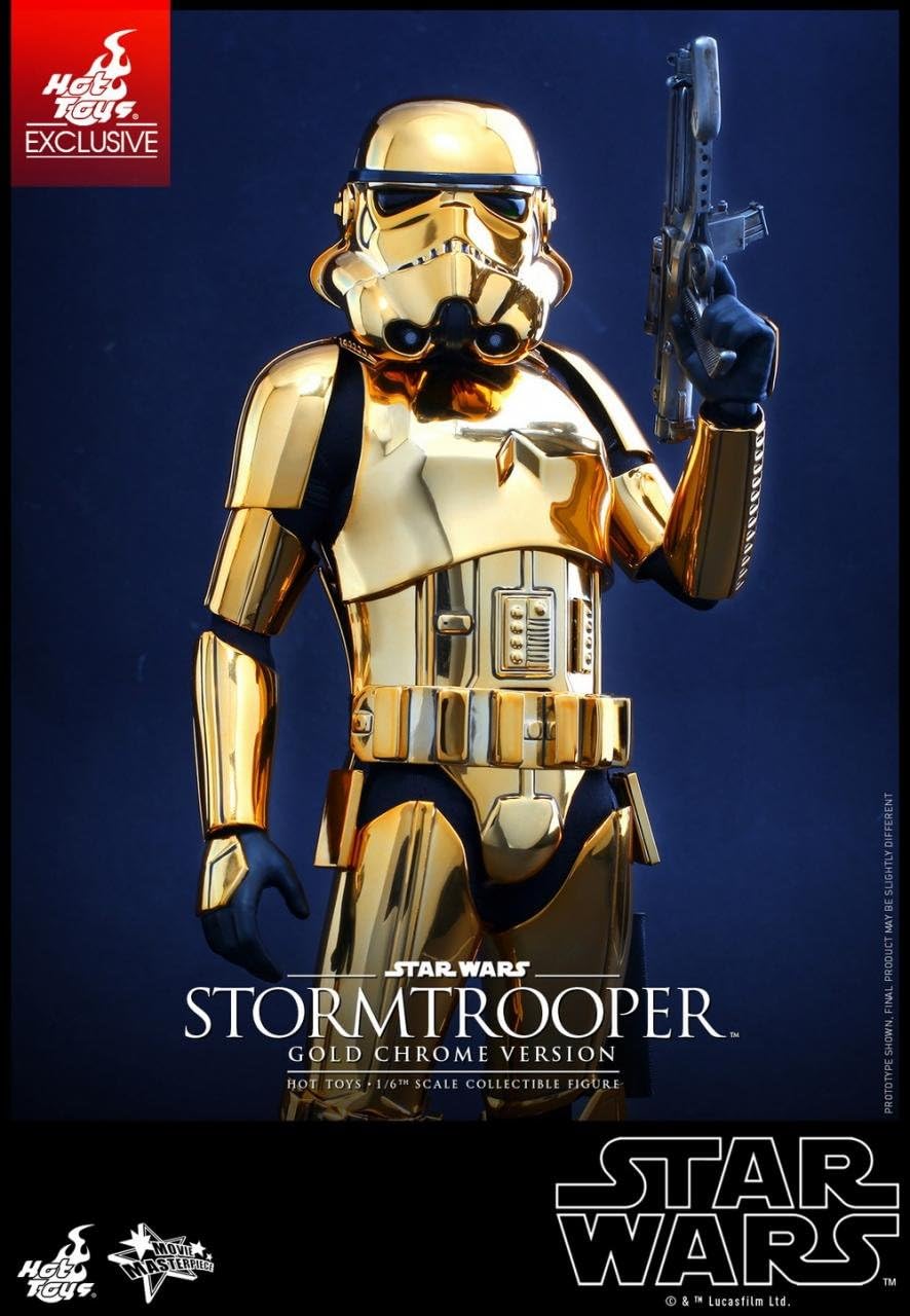 gold first order stormtrooper