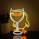 Neon Sign, HSJNJKFU Duck Neon Signs for Wall Decor LED Neon Light for Room Party Decor Beer Bar Signs for Man Cave - LED Neon USB Powered