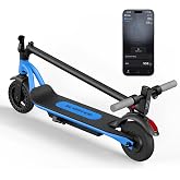 Electric Scooter | 28/19Miles Range | Up to 20MPH | 550W/500W Motor | Dual Suspension (M1 Only) | Dual Brake | 8.5''/8'' Solid Tires | APP | All-Terrain E Scooter for Adults Teens (UL2272)