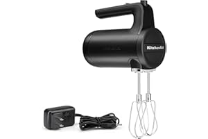 KitchenAid 7 Speed Cordless Hand Mixer, KHMB732BM