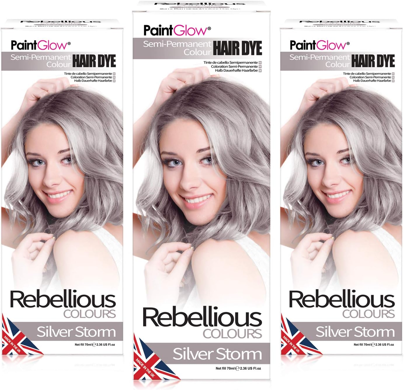 Vegan Semi Permanent Hair Dye Colour 