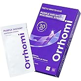 Teeth Whitening Strips 14 Treatments, Enamel Safe for Sensitive Tooth, Whitens Teeth, Purple Whitening Strips, Removes Yellow Stains & Bad Breath - Effective Color Correction for a Brighter Smile