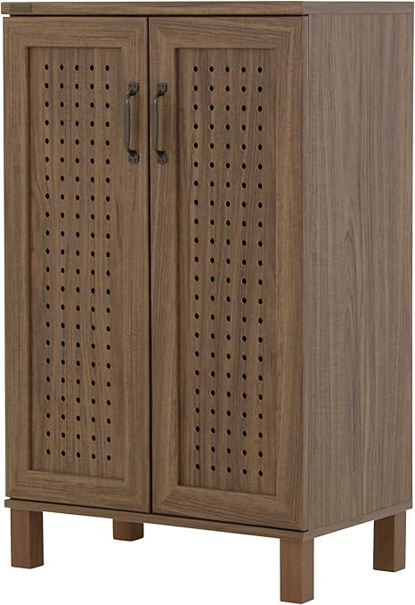 Amazon 佐藤産業 Genka シューズボックス 下駄箱 ロータイプ 幅58cm 奥行35cm 高さ93 5cm ブラウン 通気性 可動棚 10 15足収納可能 Gk95 60 Br シューズボックス オンライン通販