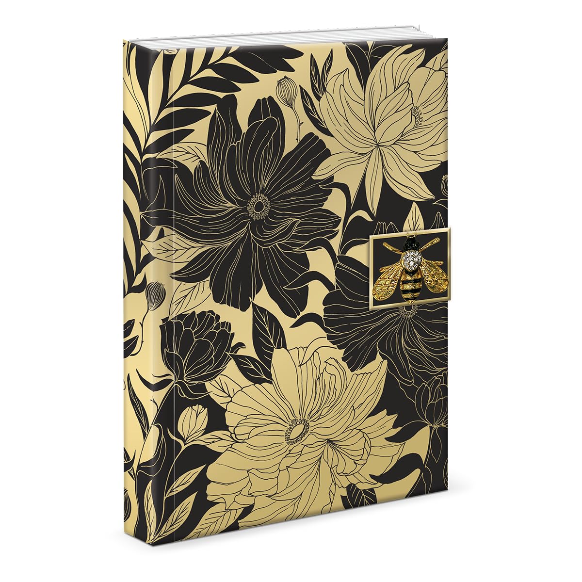 Photo 1 of ?Punch Studio Black Dahlias Brooch Journal (50443)