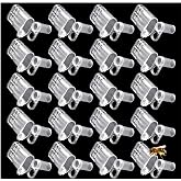 LAPXSNZD White Queen Bee Cages,20pcs,Plastic Bee Isolator Clip | Beekeeping Catcher,Beekeeper Rearing Tools,For Indoor Home Outdoor
