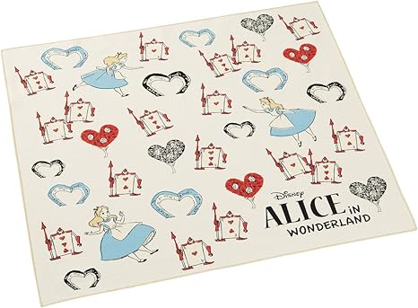 Amazon スケーター 大判 クロス アリス トランプ 不思議の国のアリス ランチクロス 52 52cm ディズニー Kb56 ランチクロス オンライン通販