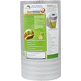 SmartSHIELD -5mm 24''X25ft Foam Core Reflective Insulation Roll, R-8 HVAC Duct Wrap Insulation - Pure Aluminum