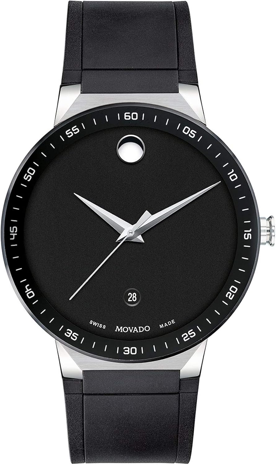 movado watch men's swiss sapphire