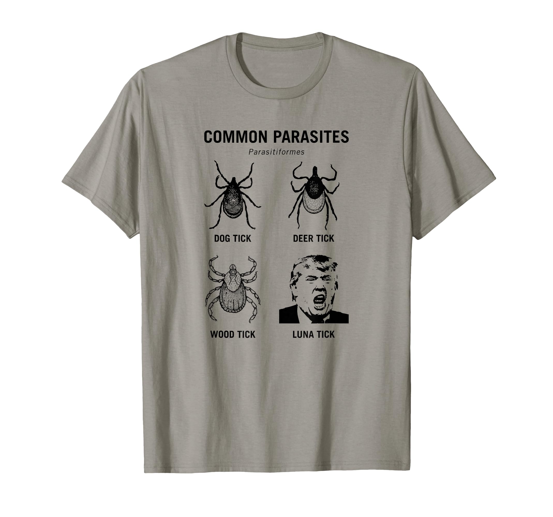 Funny Anti Trump Common Parasite Luna Tick T-Shirt
