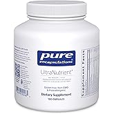 Pure Encapsulations UltraNutrient - Minerals & Multivitamins - Supports Liver & Heart Health* - Supplement for Antioxidants - with Vitamin C, CoQ10 & More - Gluten Free - 180 Capsules