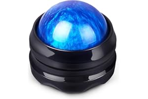 Solacium Manual Massage Roller Ball - Massager and Therapy Tool for Sore Muscles, Shoulders, Arms, Neck, Back, Feet, Body, Deep Tissue, Stiffness, Joint Pain, Stress Relief