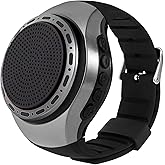 ORIDECOR Wireless Wearable Waterproof Wrist Portable Bluetooth Speaker Watch with Multi Function FM Radio & MP3 Player & TWS & Selfie & Ultra Long Standby Time for Running, Hiking, Riding（Black）