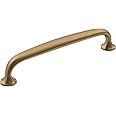 Amerock | Cabinet Pull | Champagne Bronze | 5-1/16 inch (128 mm) Center-to-Center | Renown | 1 Pack | Drawer Pull | Cabinet Handle | Cabinet Hardware