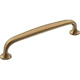 Amerock | Cabinet Pull | Champagne Bronze | 5-1/16 inch (128 mm) Center-to-Center | Renown | 1 Pack | Drawer Pull | Cabinet H