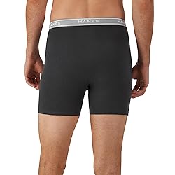 Hanes Boxer Briefs, Cool Dri Moisture-Wicking