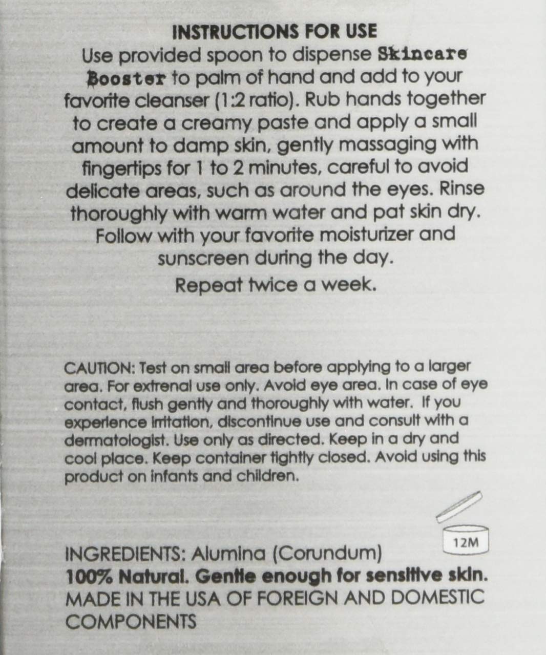 NeedCrystals Microdermabrasion Crystals 4 oz. / 113 gr. DIY Face Scrub. Natural Facial Exfoliator for Dull or Dry Skin Improves Acne Scars, Blackheads, Pore Size, Wrinkles, Blemishes & Skin Texture: Beauty