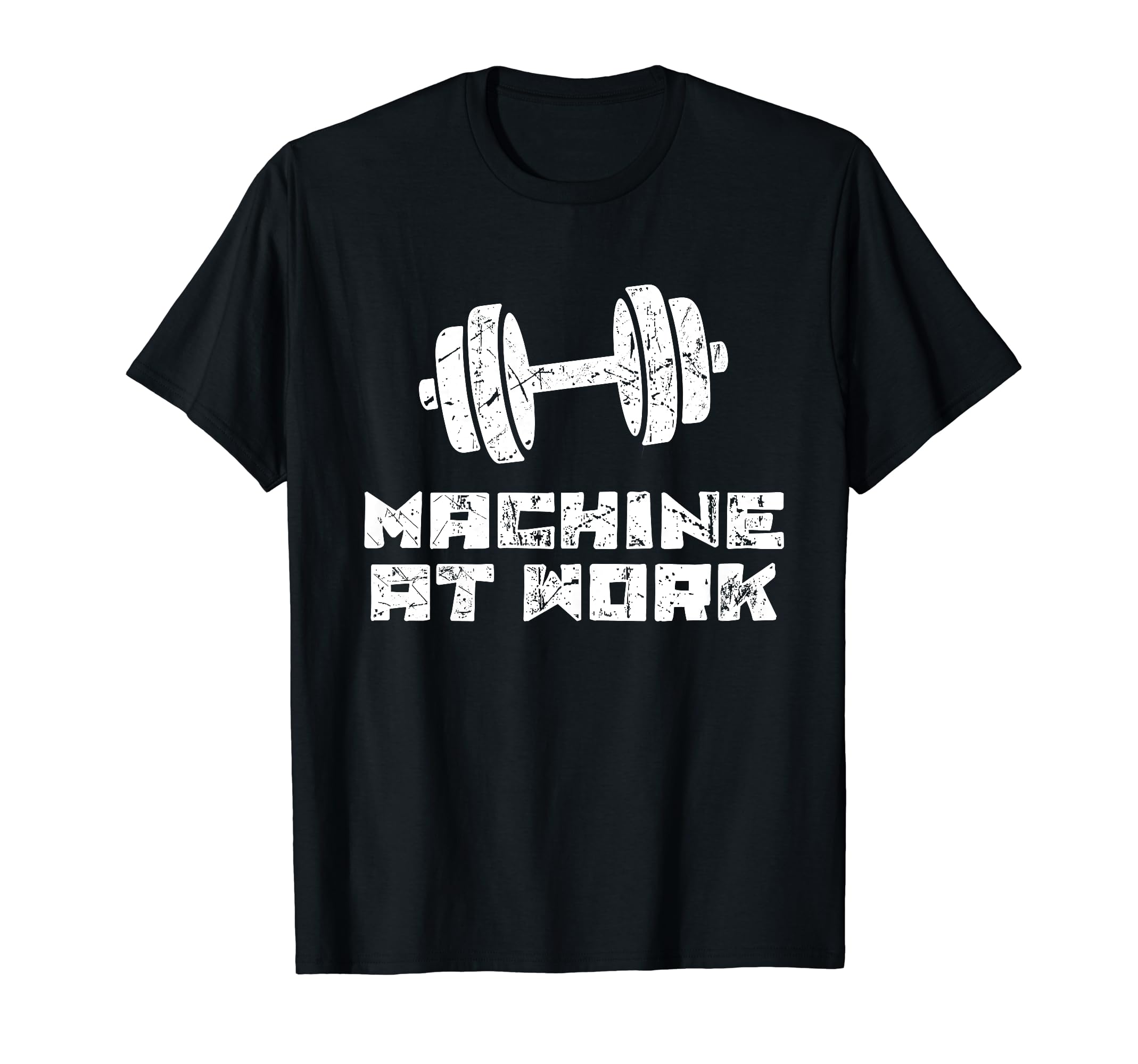 Great Motivation Fitness Training Dumbbell Gym Muscle T-Shirt