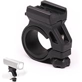 Cygolite 35mm Over and Under Handlebar Mount for Velocity, Ranger, Metro, Streak Series Bike Lights &ndash; Designed for 25.4 to 35mm Diameter Bicycle Handlebars &ndash; Clutter-Free Appearance - Cygolite Mount