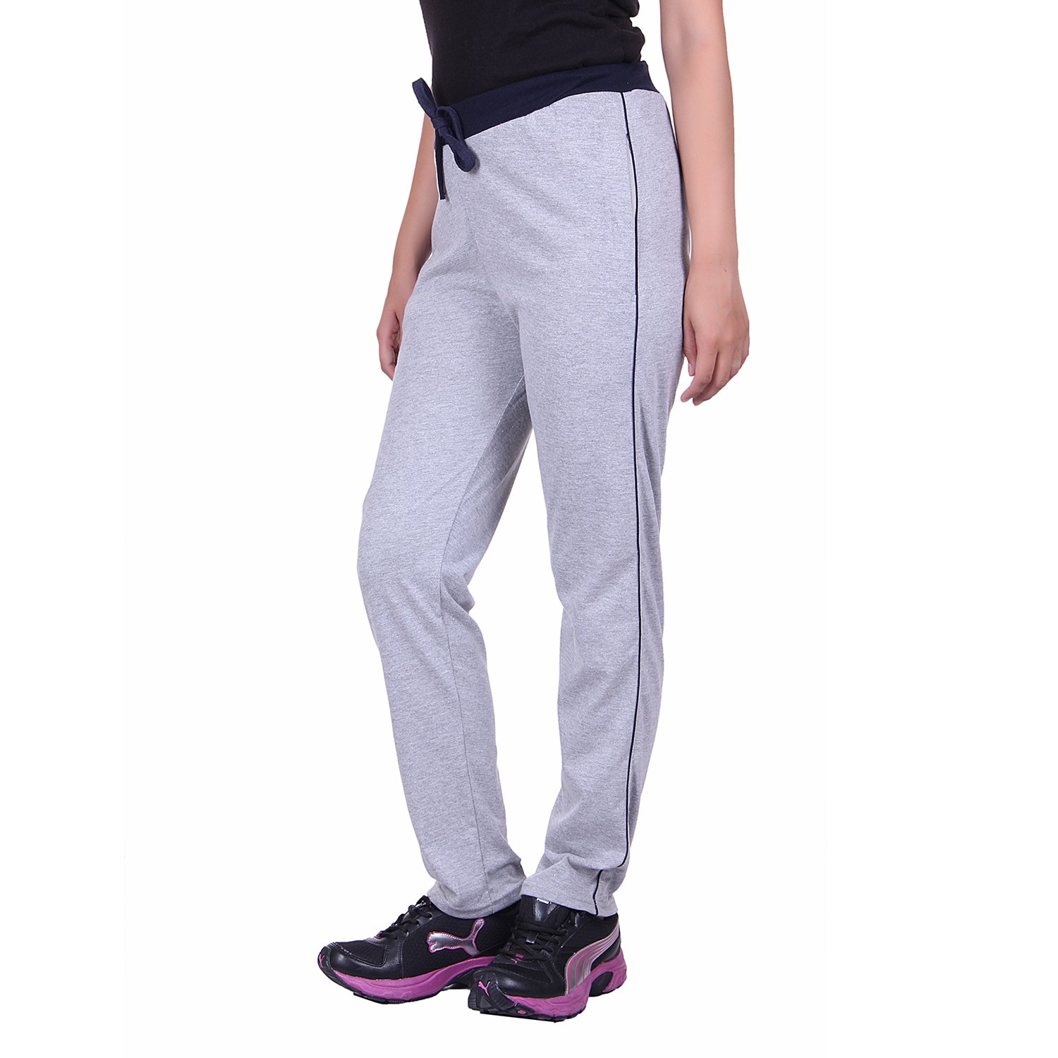 dfh women's cotton track pant