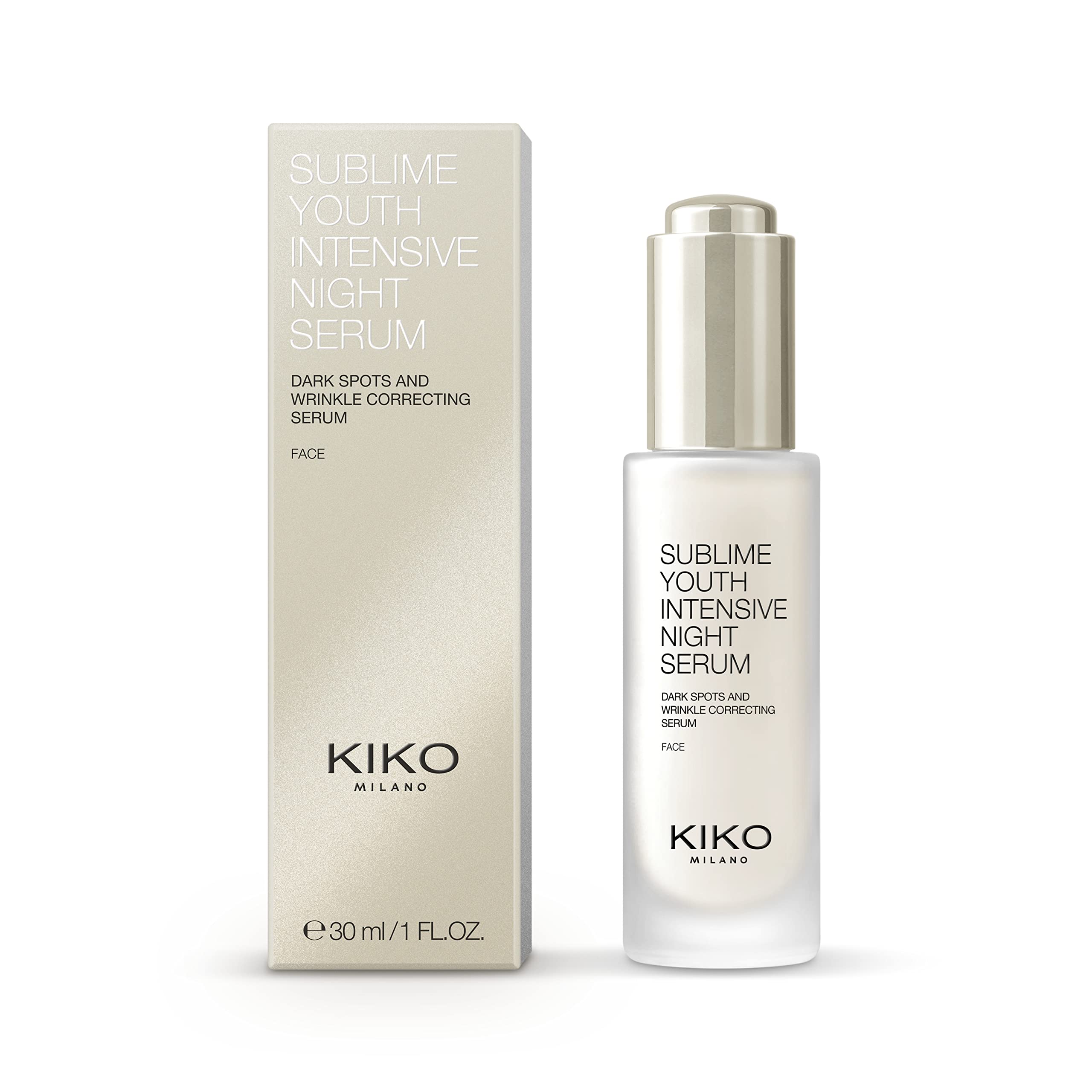 KIKO Milano Sublime Youth Intensive Night Serum | Corrective Face Serum For Blemishes And Wrinkles