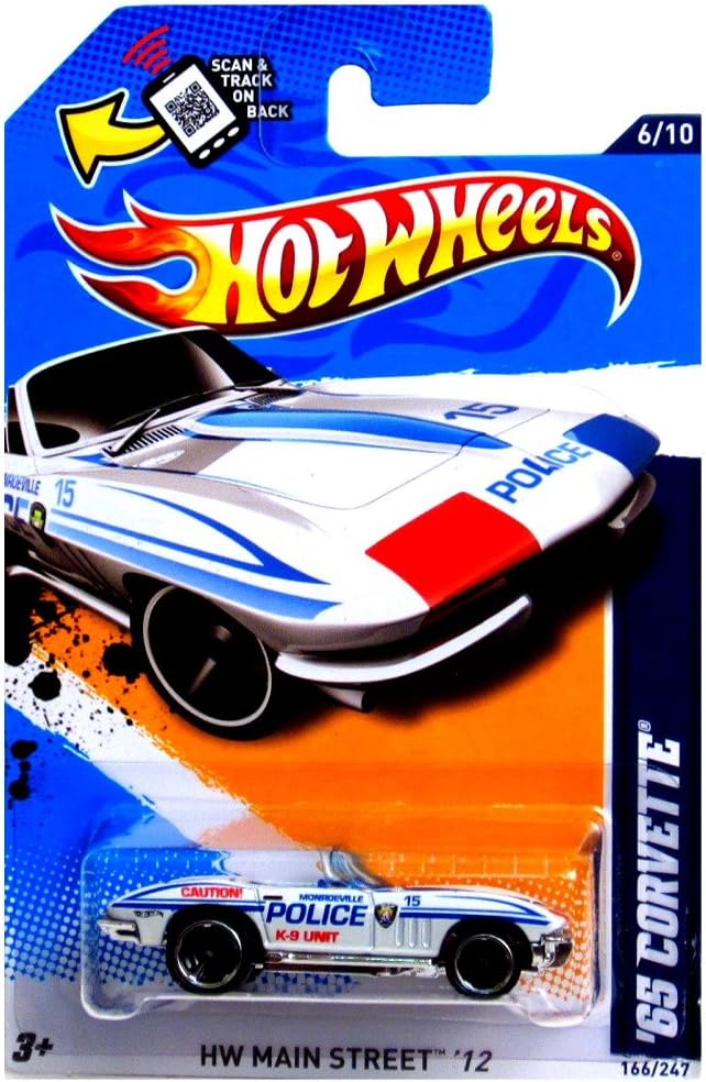 hot wheels 65 corvette 1999