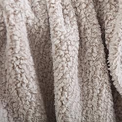 Ultra Soft Cozy Sherpa Throw Blanket, 2 Tones Ombre