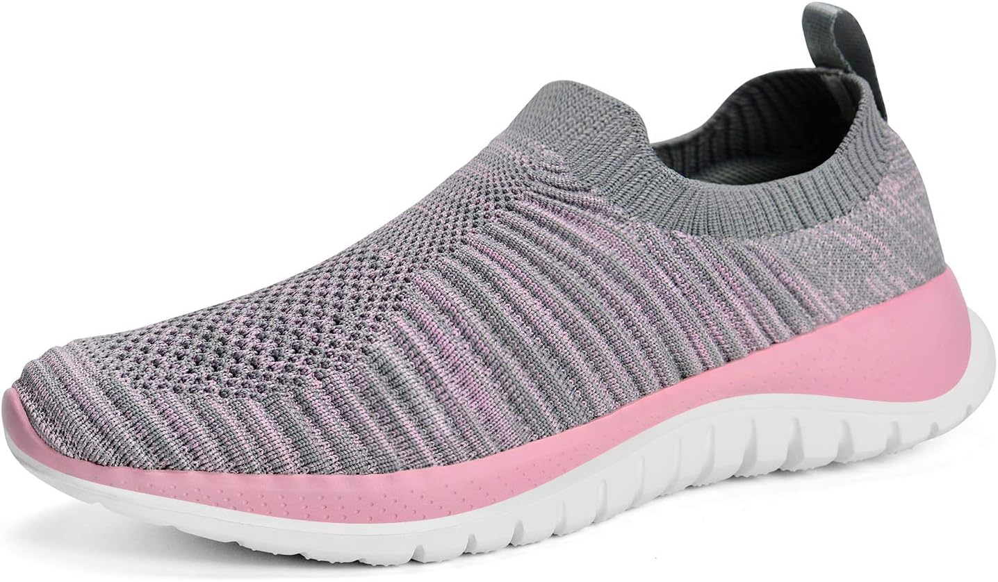Women's Athletic Walking Shoes Casual Mesh-Comfortable Work Sneakers
